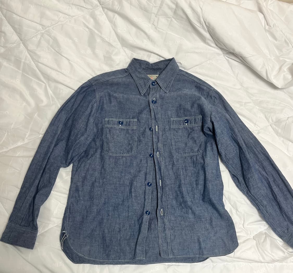 버즈릭슨 샴브레이 셔츠 상품이미지1