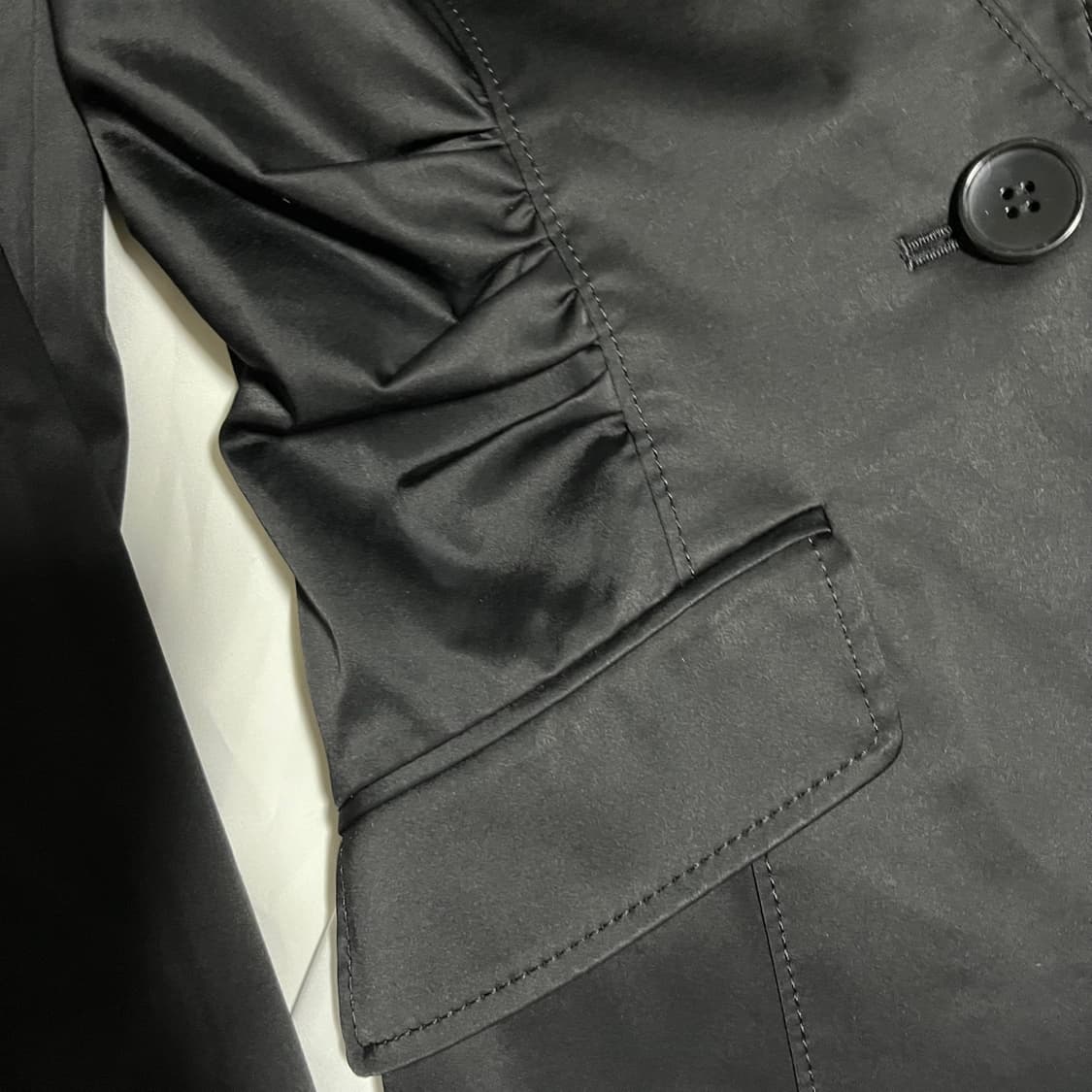 셔링 슬림 원버튼 블레이저 상품이미지6