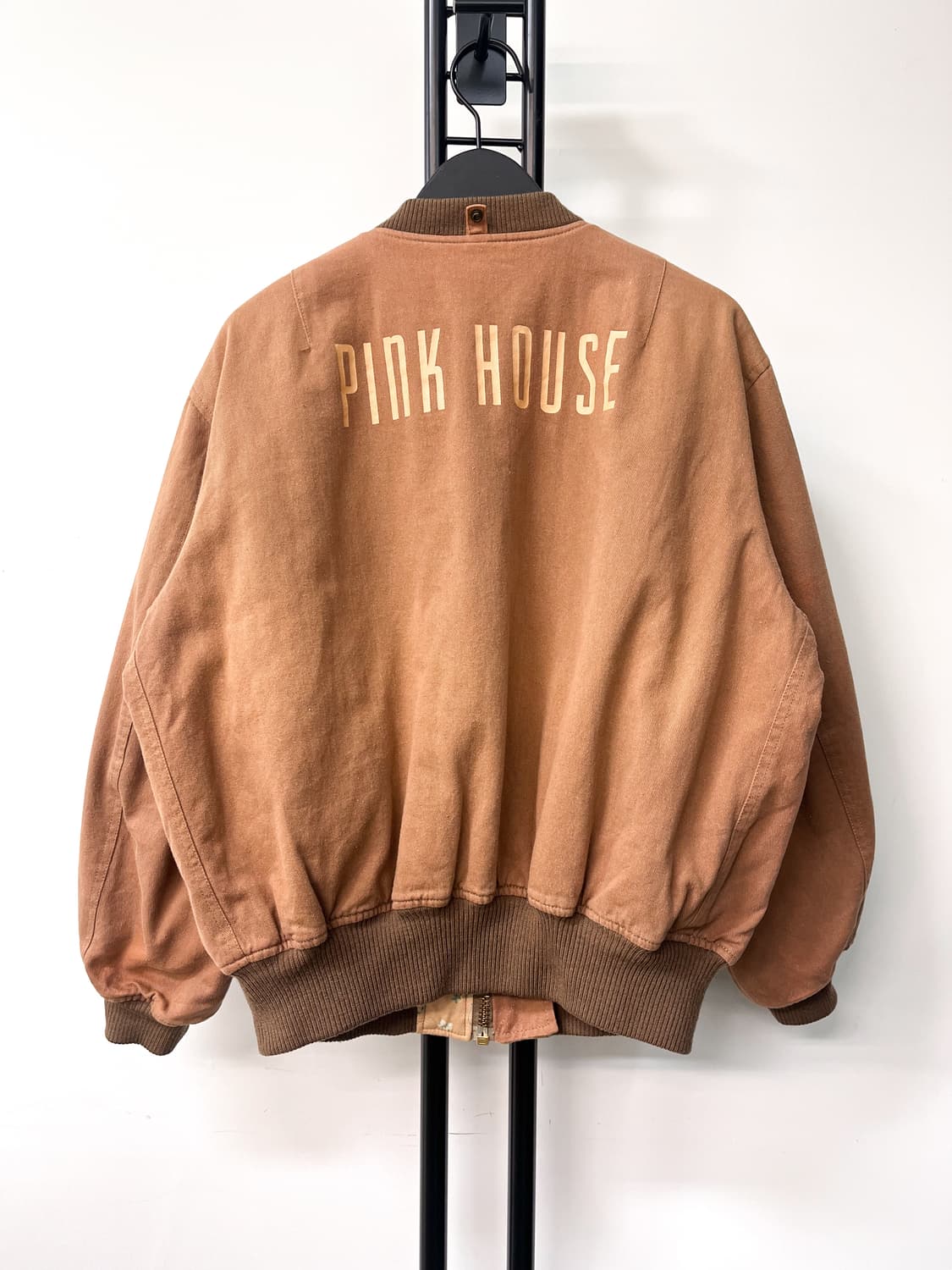 핑크하우스 플로럴 퀼티드 라인 봄버 자켓 상품이미지4