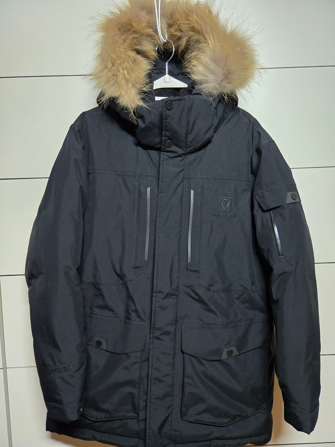 블랙야크 남성 고어텍스 구스다운 패딩 상품이미지1