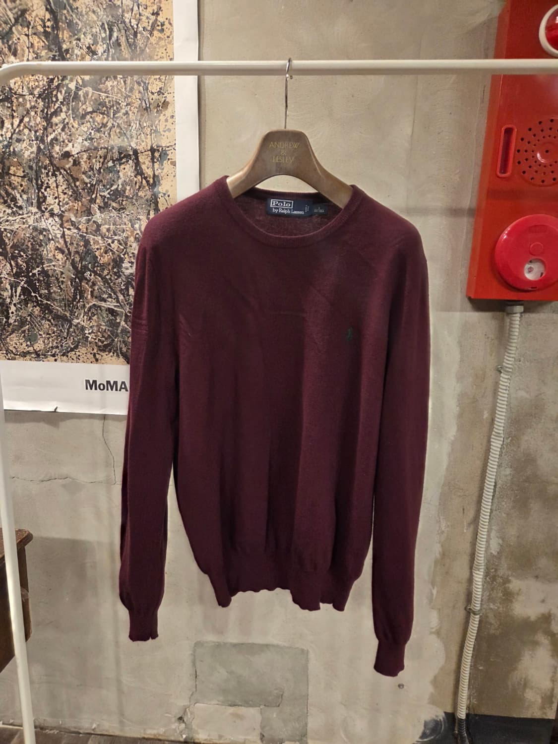 폴로랄프로렌 메리노울니트 상품이미지1