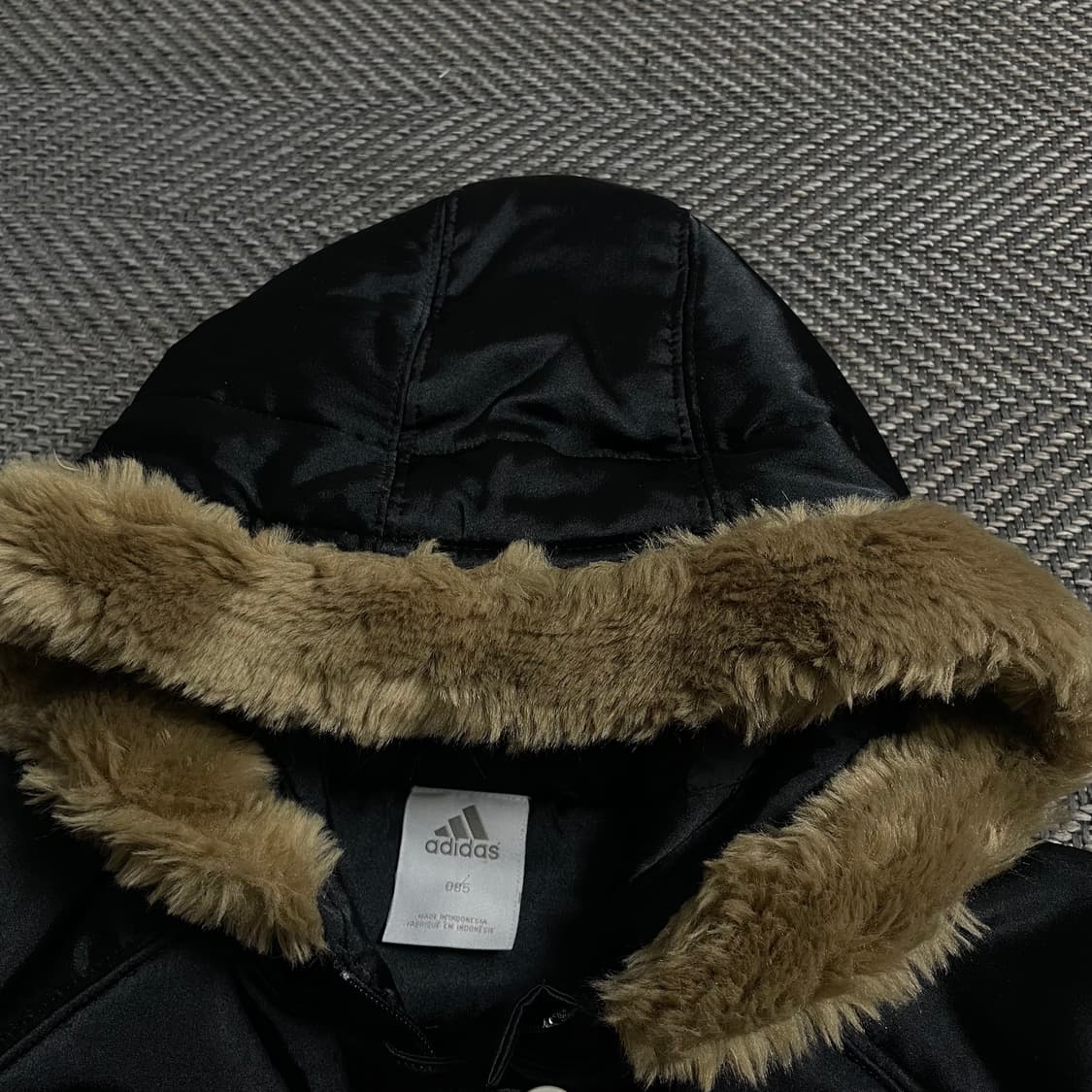 아디다스 y2k 크롭 퍼 패디드 후드 점퍼y 4370 상품이미지5