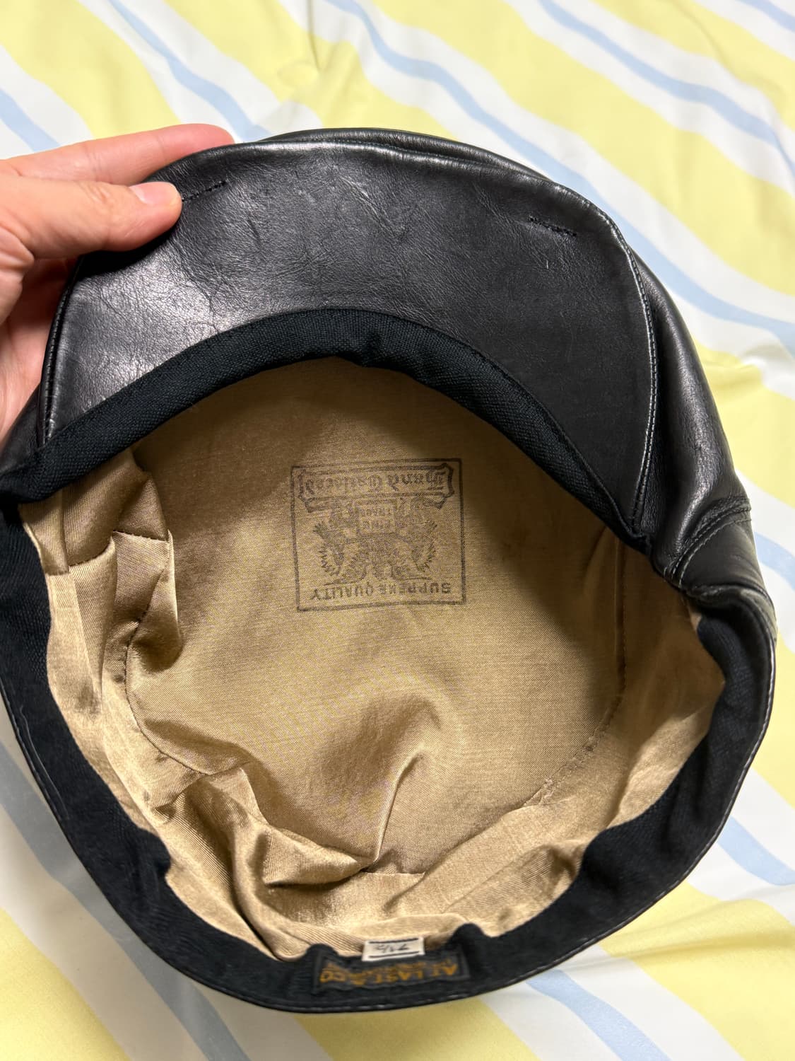 타임원클로딩 엣라코 홀스하이드 헌팅캡 1/2 상품이미지3