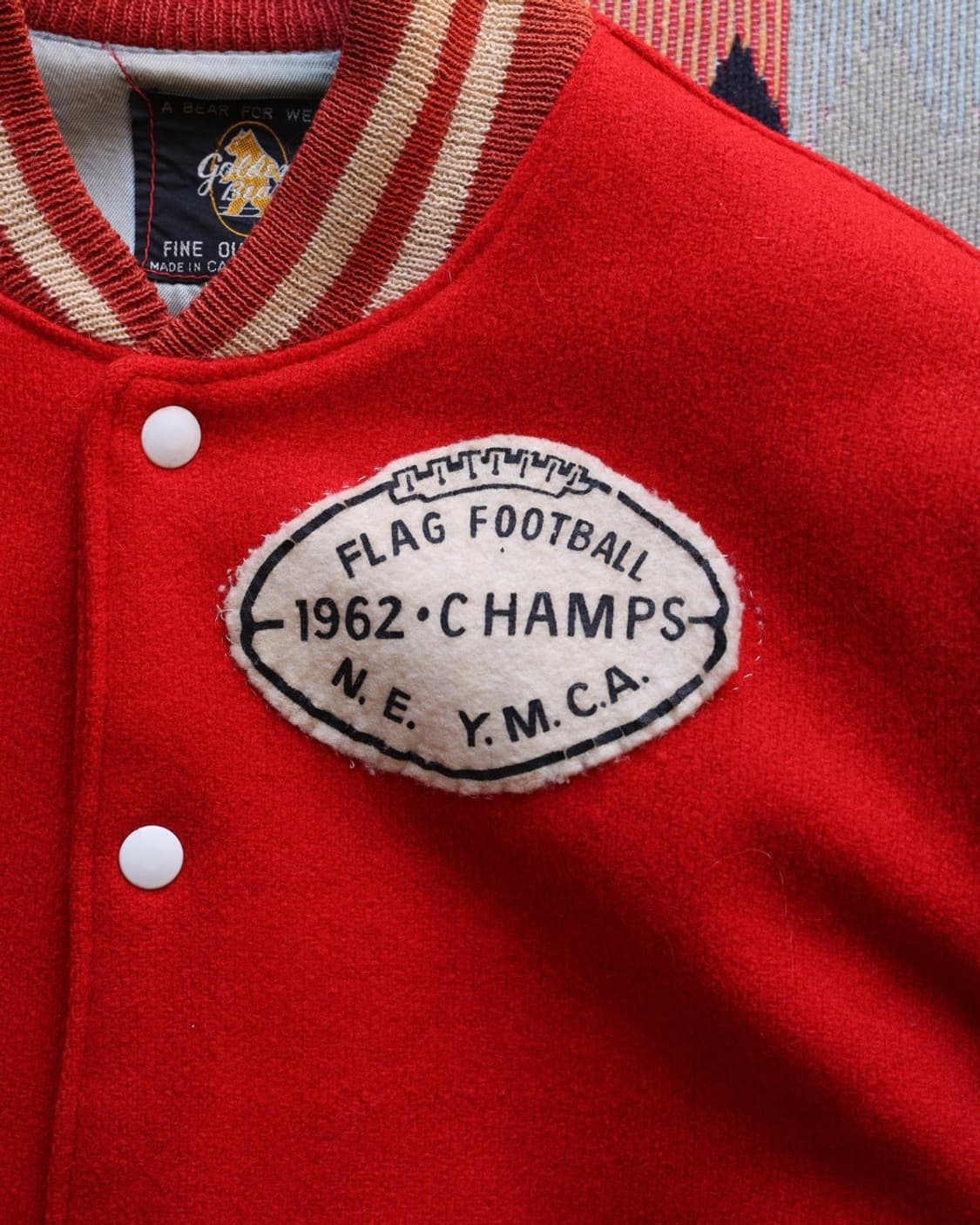 골든베어 60s 바시티 자켓 상품이미지5