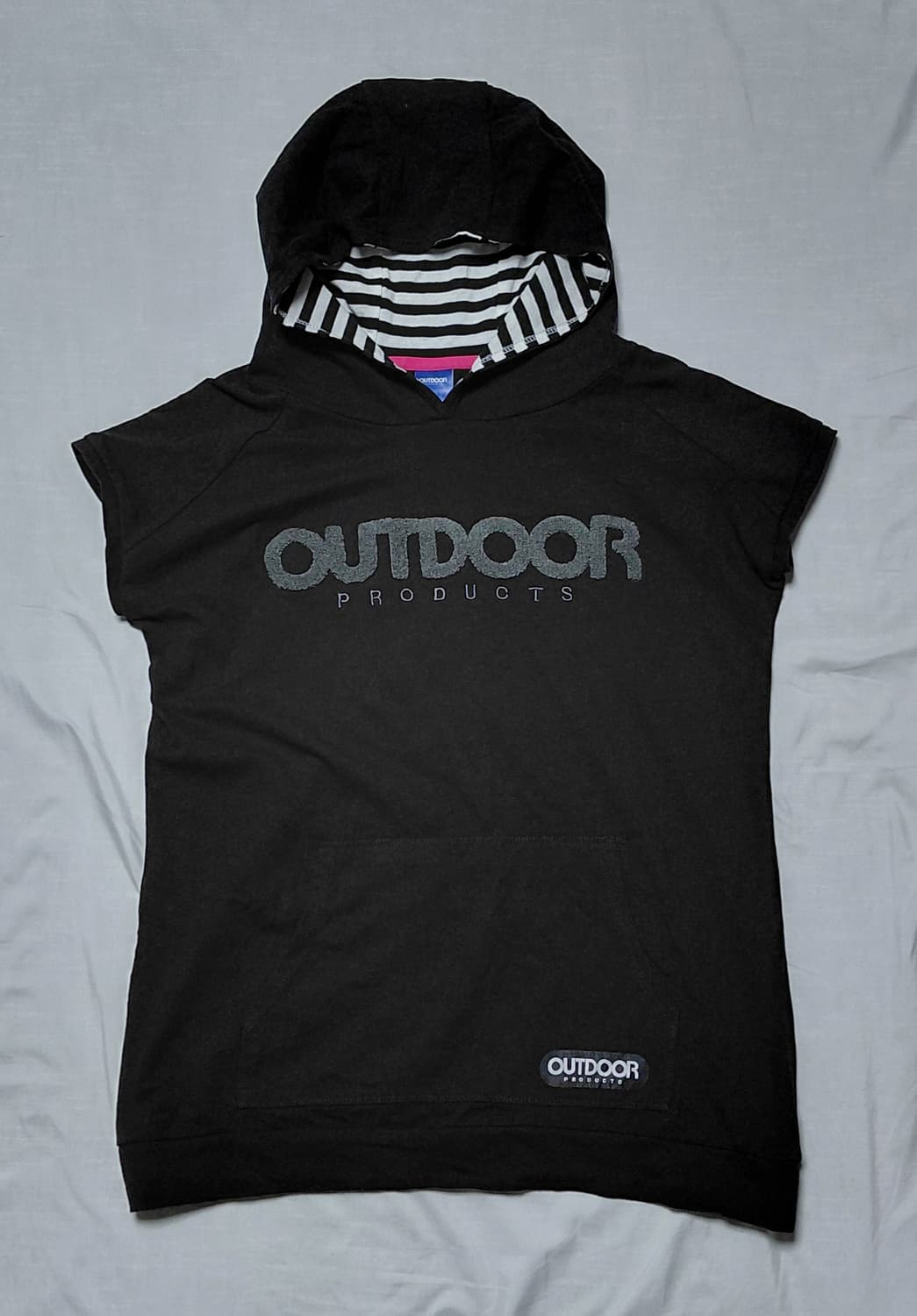 OUTDOOR 프로덕츠 빅로고 반팔 후드 티셔츠 (L/95) 상품이미지2