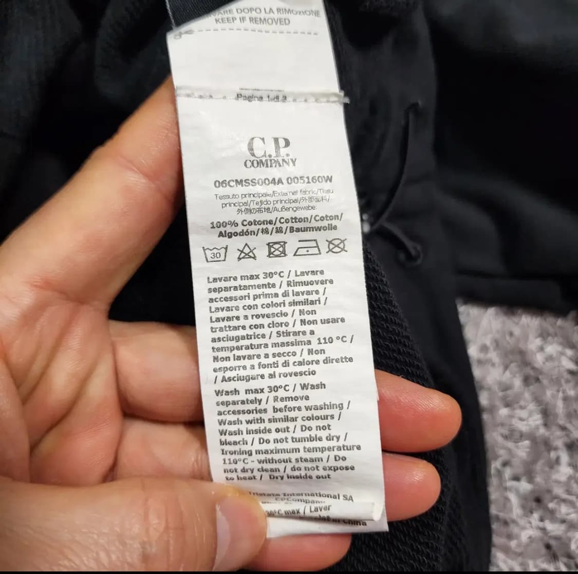 C.P컴퍼니 맨투맨 L 상품이미지9