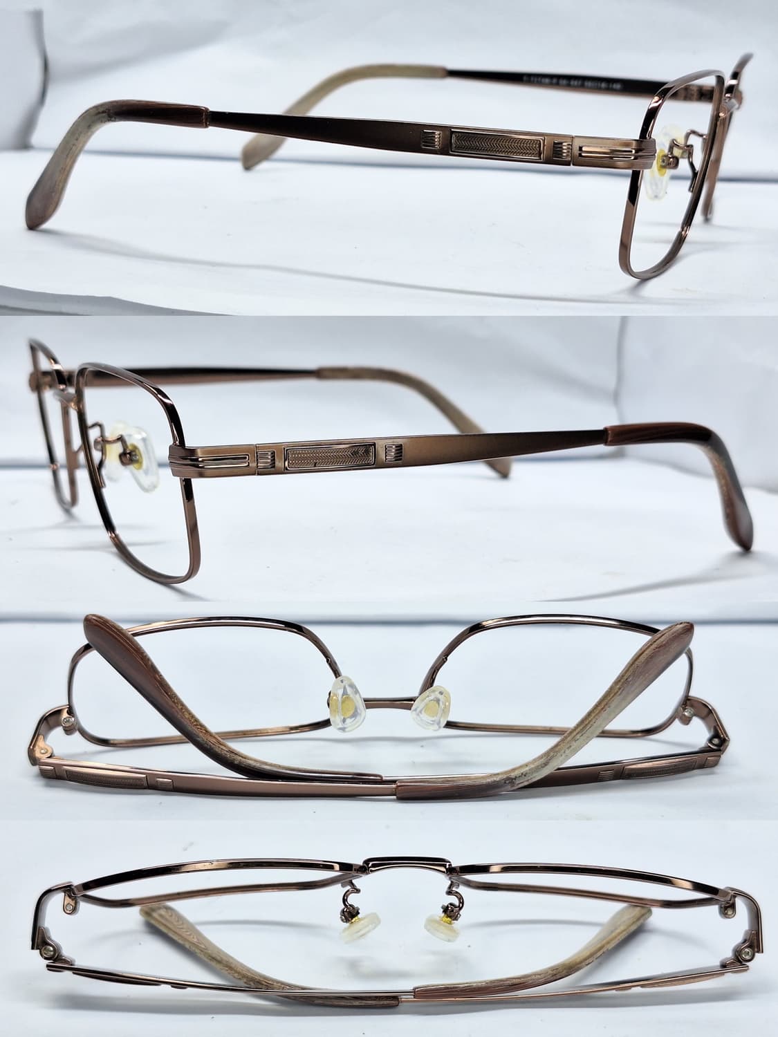 GALLET GA-947 티타늄 남성 메탈 안경테 55mm 비즈니스 일본 상품이미지5