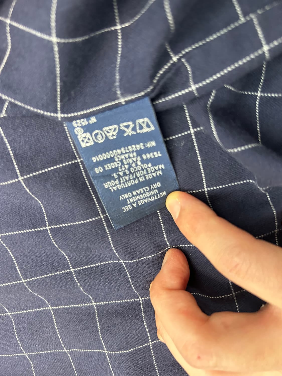 폴로(Polo)랄프로렌 네이비 코튼 자켓 상품이미지7