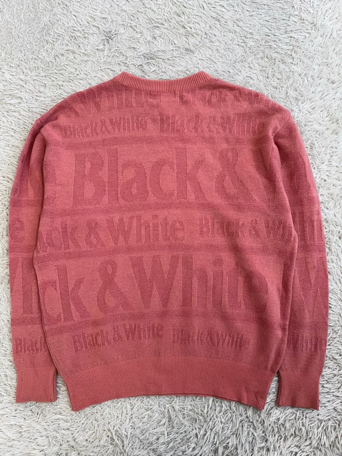 블랙앤화이트 니트/#309 상품이미지4