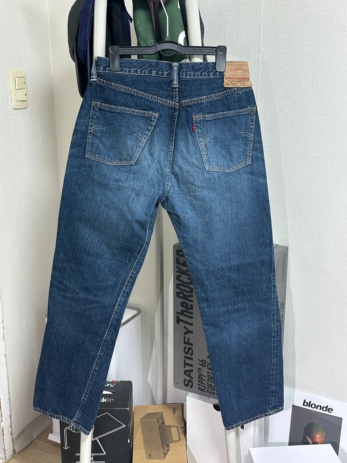 [32]웨어하우스 1101 미디움 인디고 데님 상품이미지2