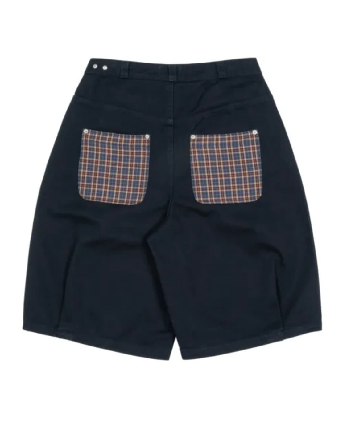 TCM check pocket half pants_L사이즈, 네이비 상품이미지2