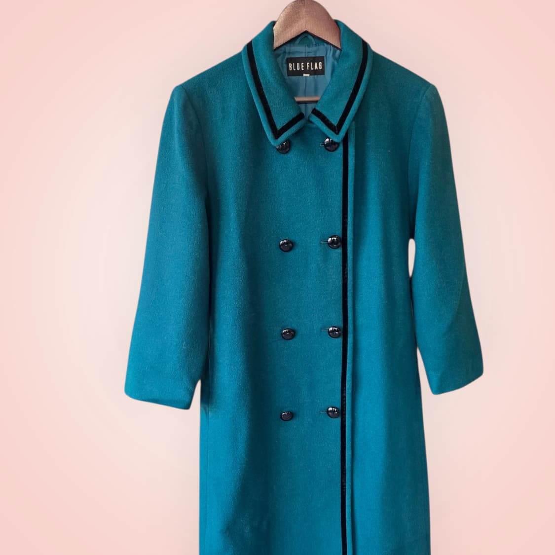 BLUE  FLAG  울 코트 상품이미지3