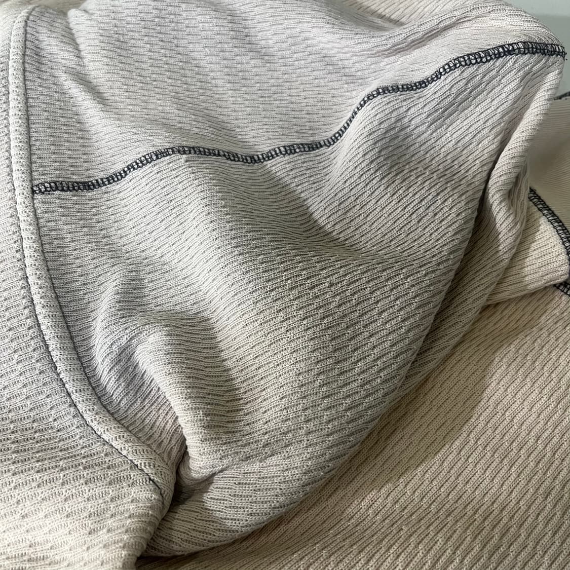 [JPN] 빈티지 그런지 와플 후드집업 상품이미지6