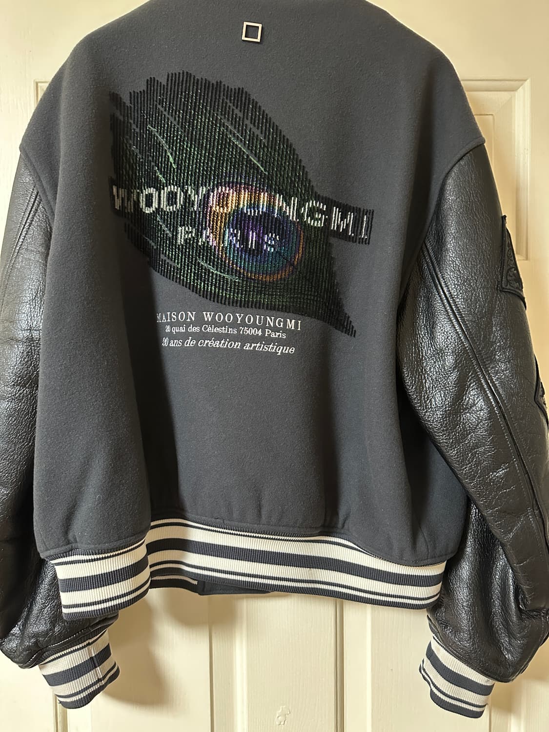 우영미 23ss 20주년 바시티자켓 48(100~105) 상품이미지2