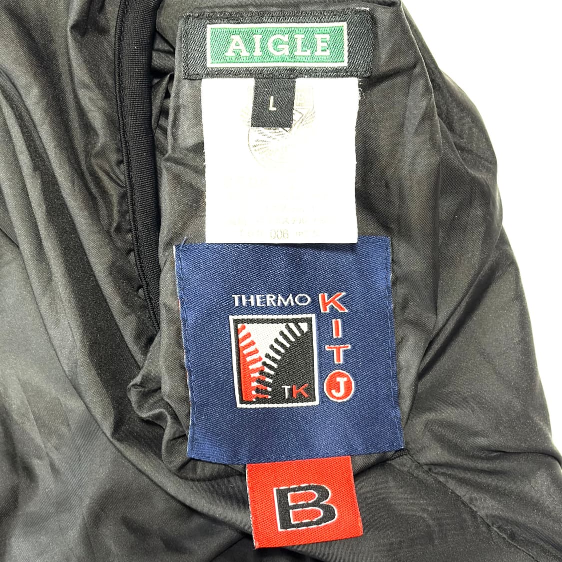 에이글 민트 블랙 리버시블 경량패딩 L 상품이미지8