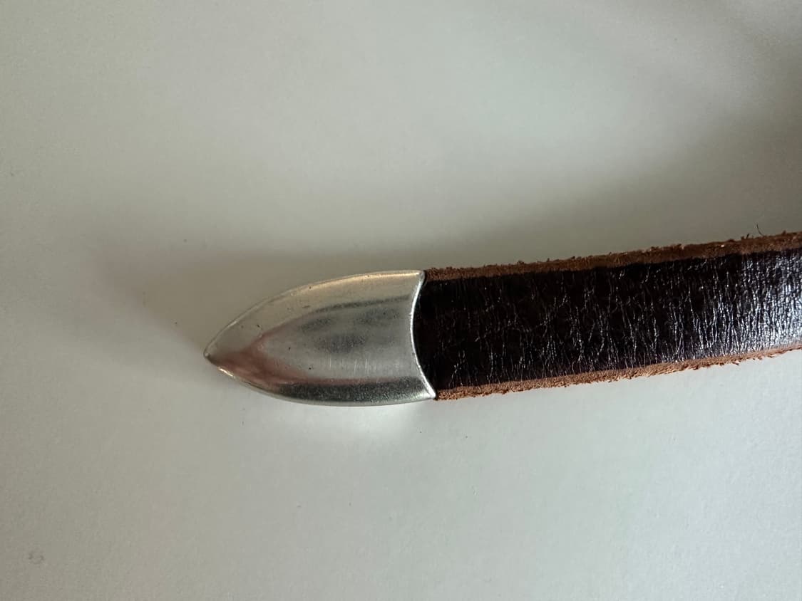 아워레가시 벨트 2cm 브라운 L 80 상품이미지4