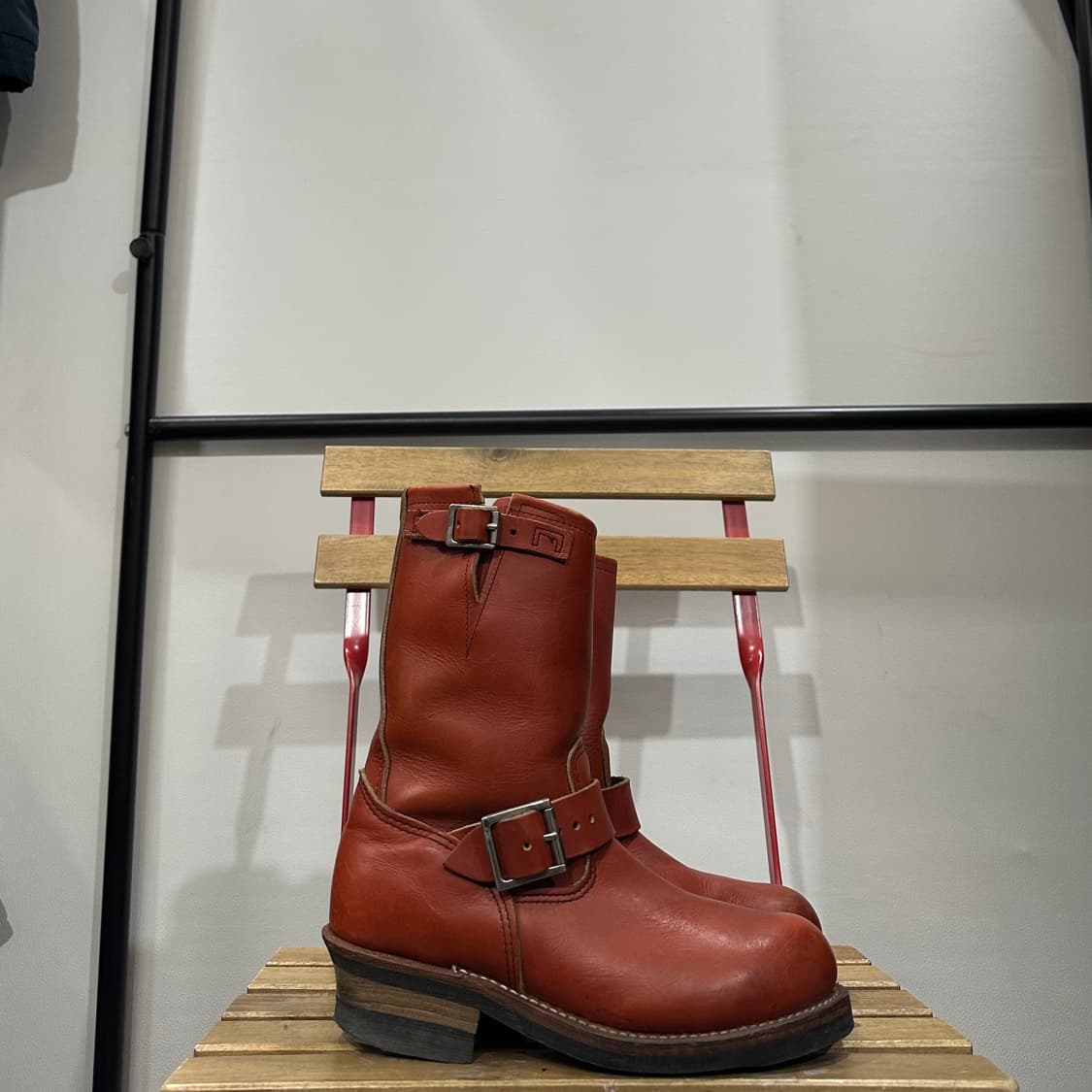 US5) 레드윙 부츠 레더 엔지니어 부츠 희귀 색상 상품이미지1