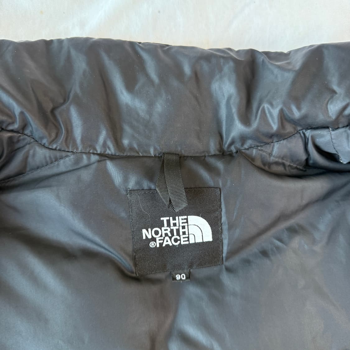 노스페이스 눕시 온볼 네이비 패딩 700필 M사이즈 상품이미지4