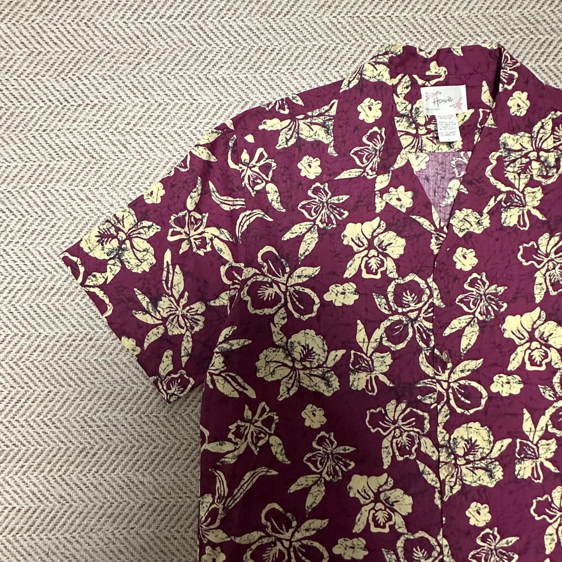 VINTAGE usa made hawaiian shirt 상품이미지3