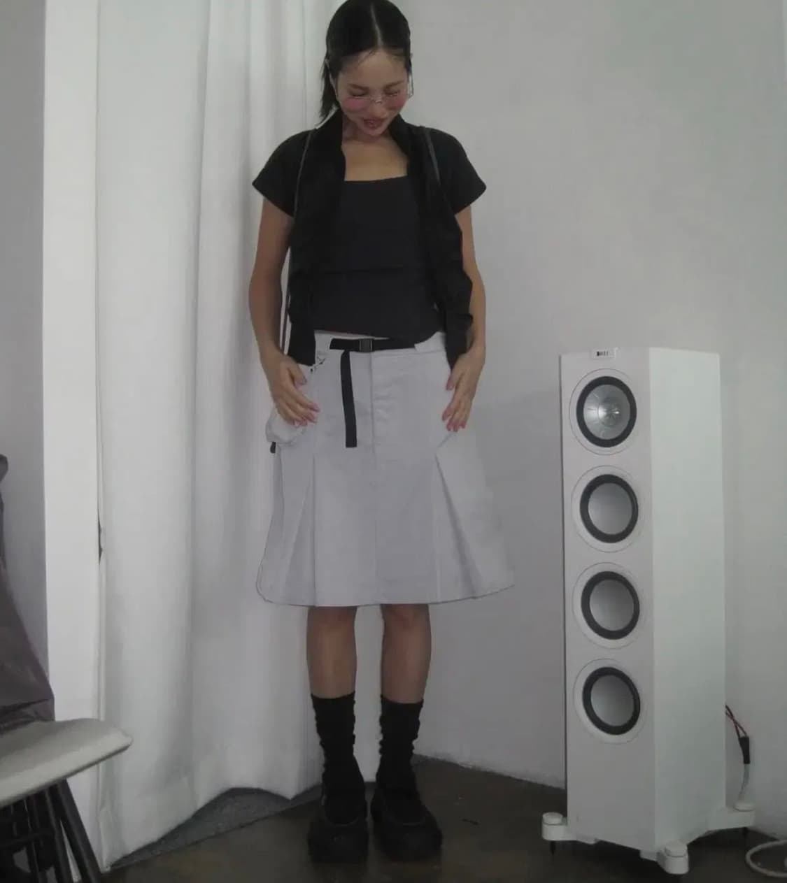 코이세이오 suu 스마트어반유즈풀  포켓 나일론 스커트 사이즈 1 판매 상품이미지2