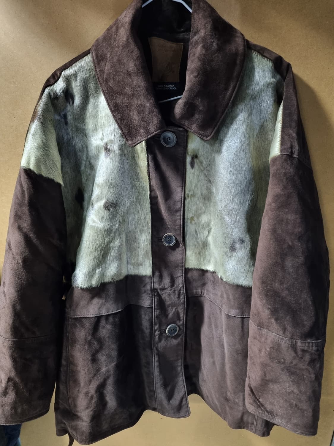 캐나다 스웨이드 송치 남여공용 자켓  상품이미지1