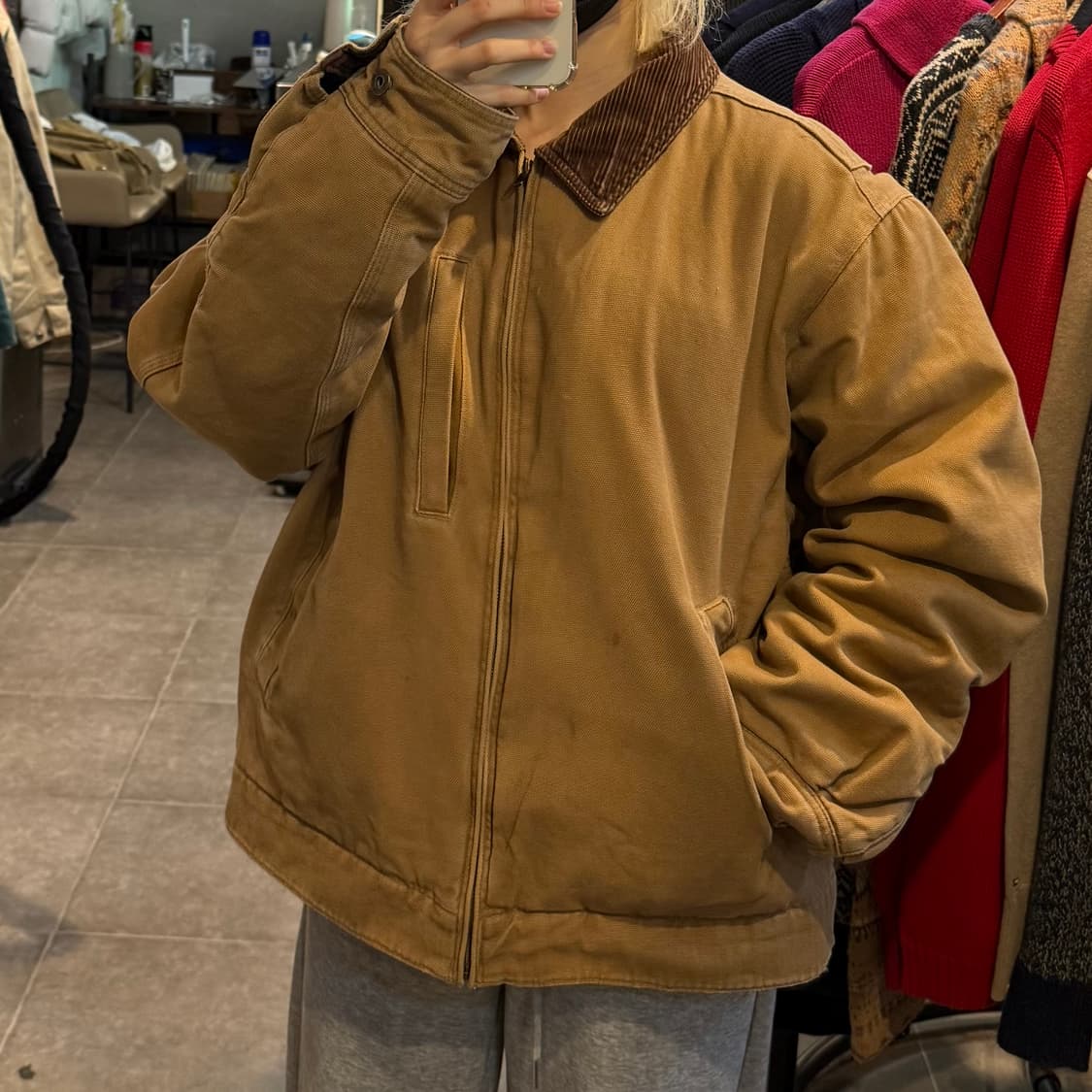 [NO.9] VTG 카라 워크자켓 상품이미지4