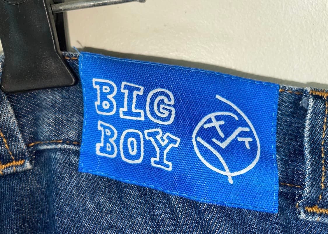 폴라스케이트 빅보이팬츠 m 다크블루 상품이미지2