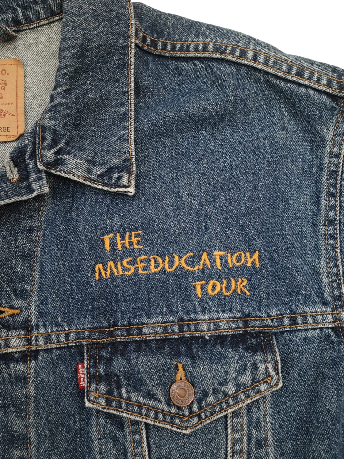 90‘s 로린 힐 투어 데님 자켓 상품이미지2