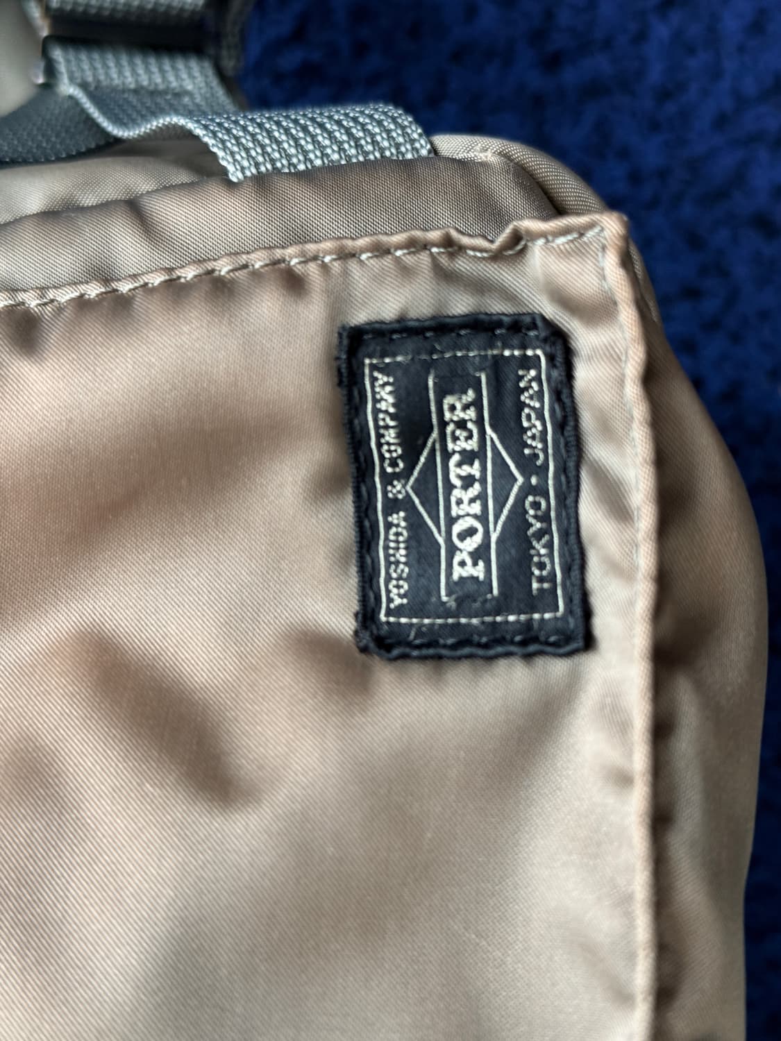 포터 탱커 웨이스트백 실버 그레이 상품이미지3