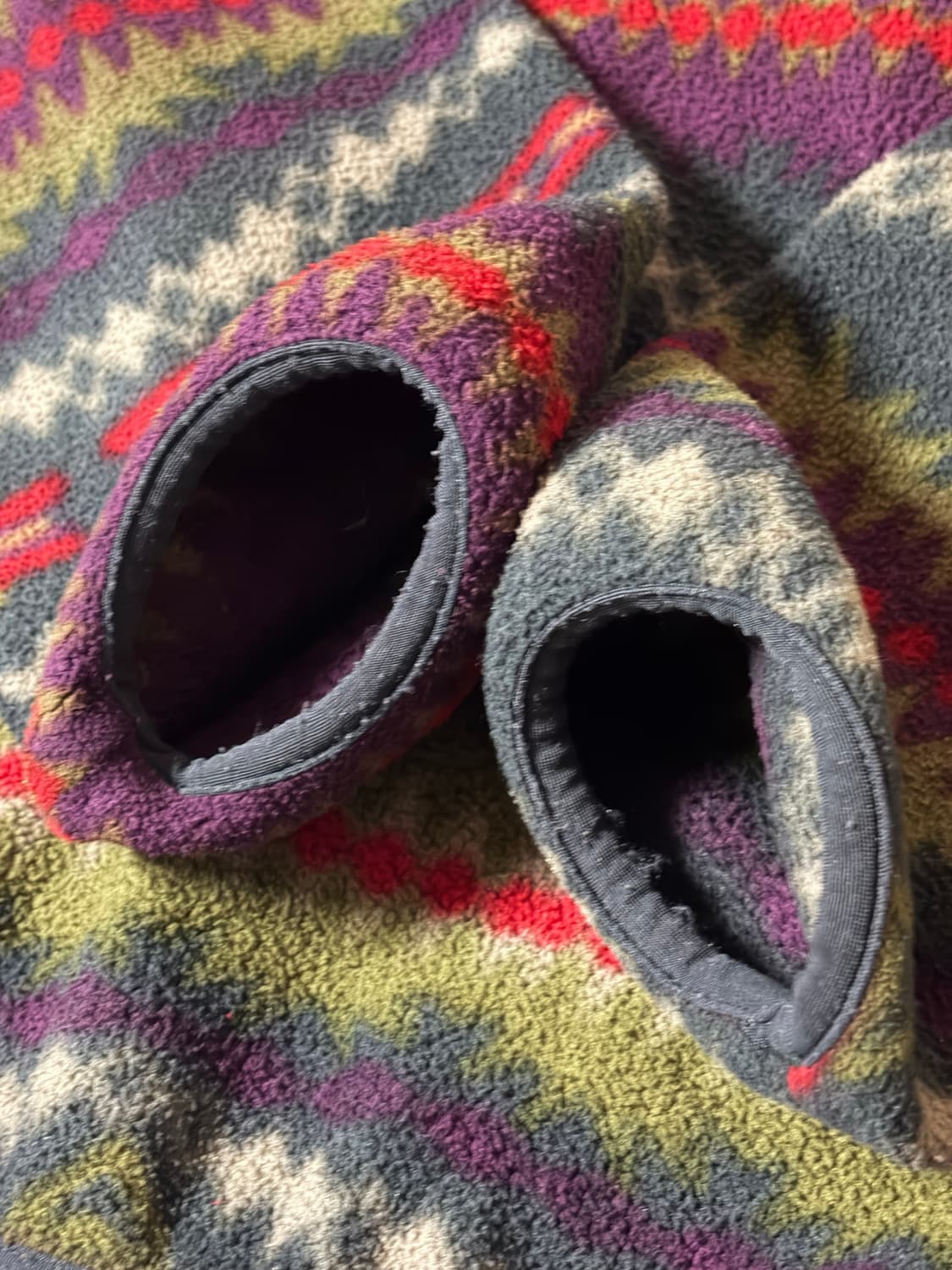 1994 파타고니아 신칠라 아즈텍 블랙베리 새커거위아, USA, L 상품이미지4