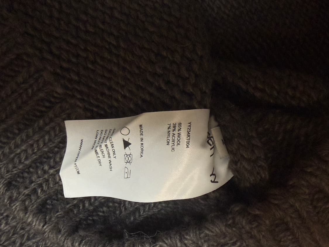 오픈와이와이 openyy 페어아일 스웨터 니트 상품이미지6