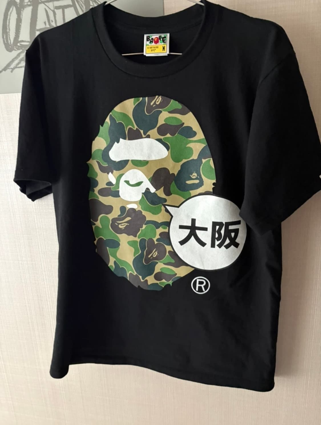 베이프 정품 오사카 티셔츠 M / 새상품급 상품이미지1