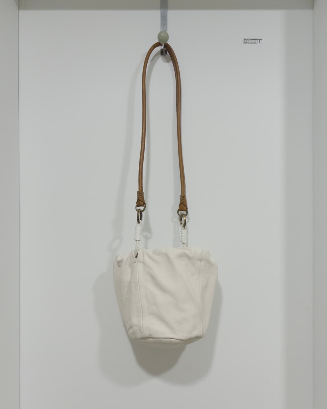 유르트 램스킨 보울백 / 아이보리 S 상품이미지3