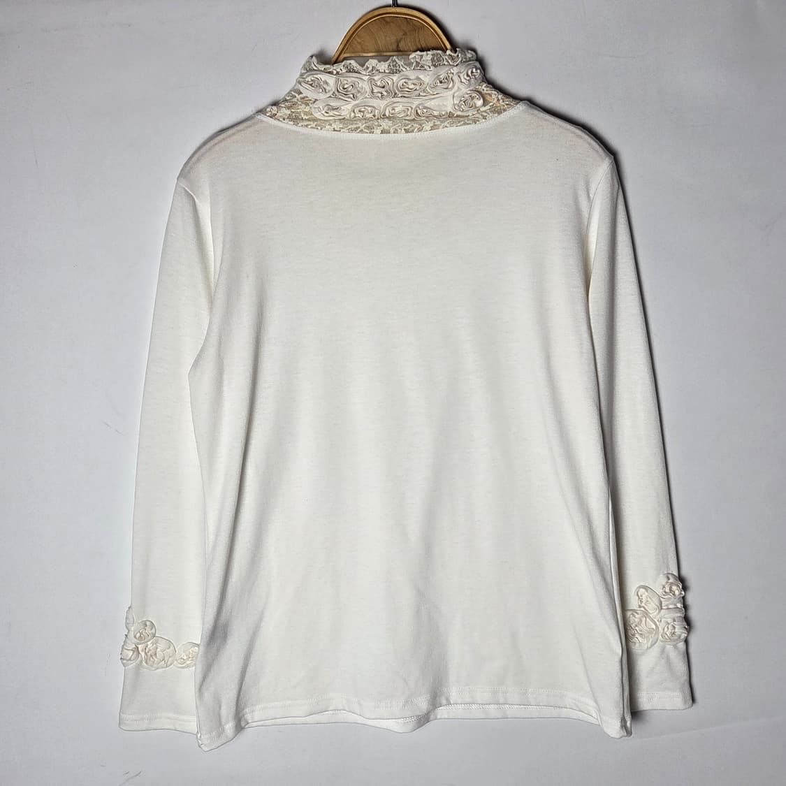 [JPN] 빈티지 로즈 레이스업 롱슬리브 탑 상품이미지2