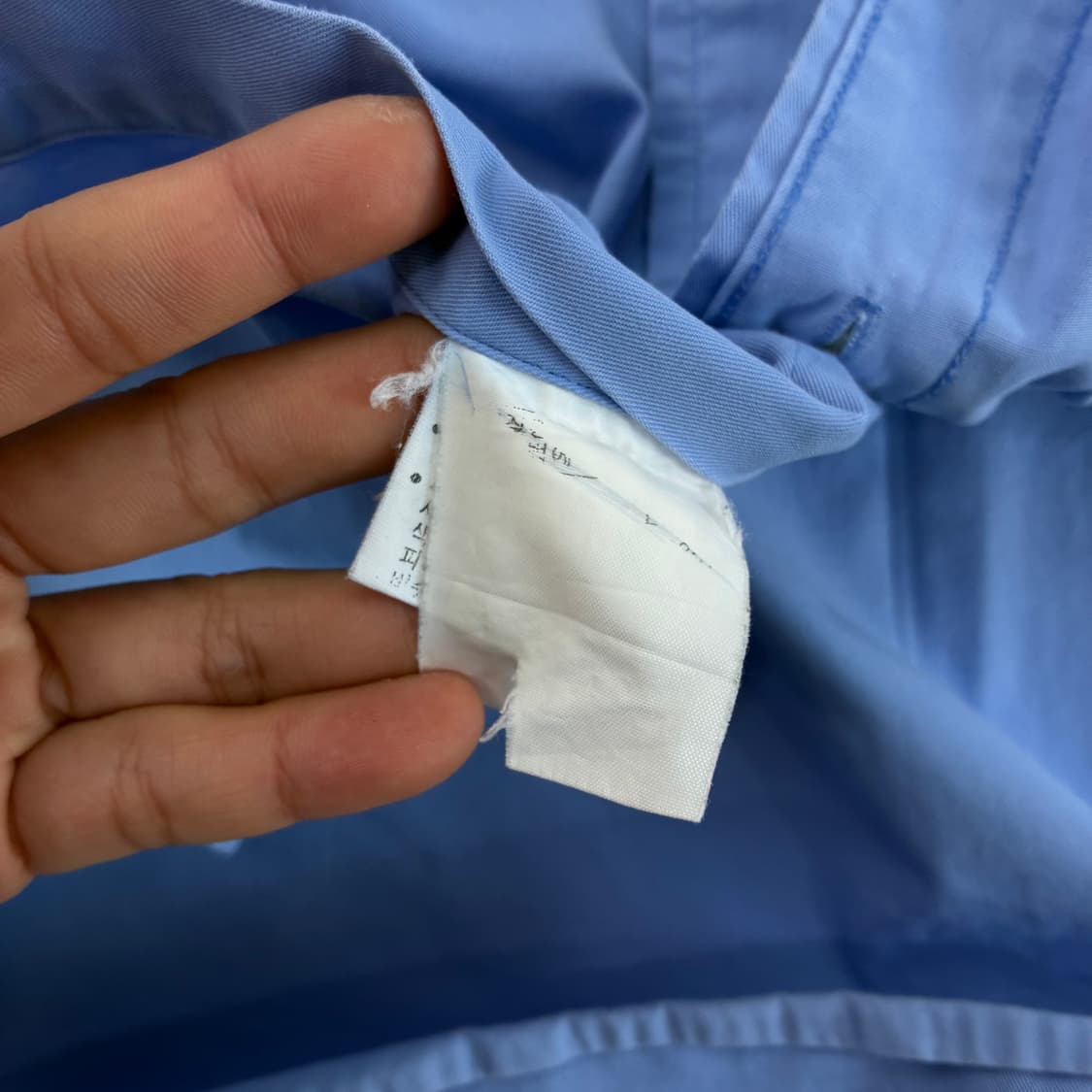 Polo  폴로 랄프로렌 자수 코튼 소라 셔츠 상품이미지5