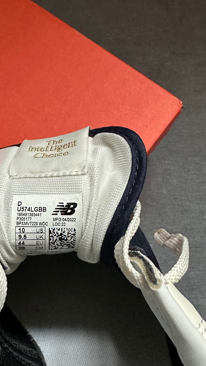 뉴발란스 574 레거시 네이비 280 판매 상품이미지4