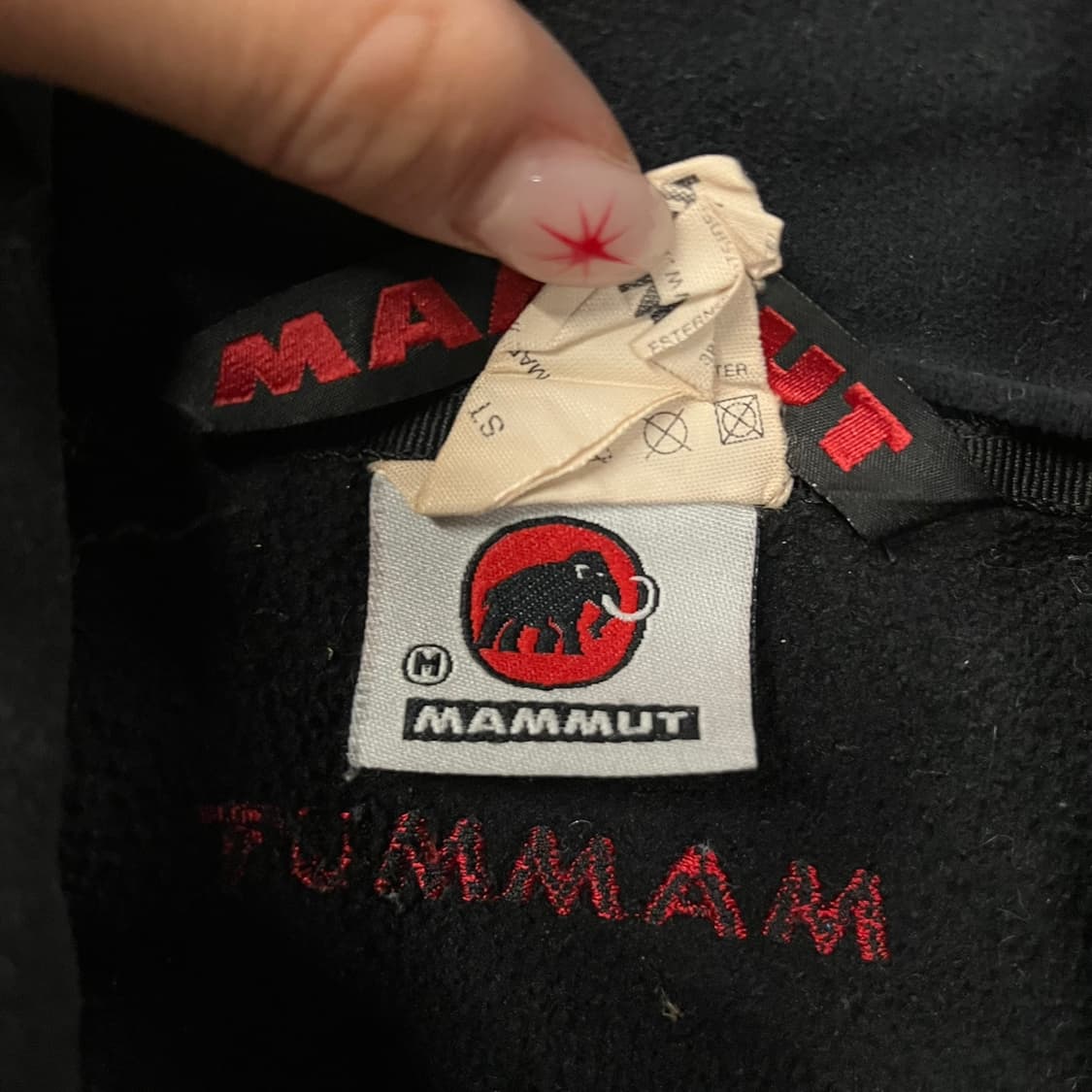 [정품/M] 마무트 소프트쉘 플리스 자켓 b19 상품이미지7