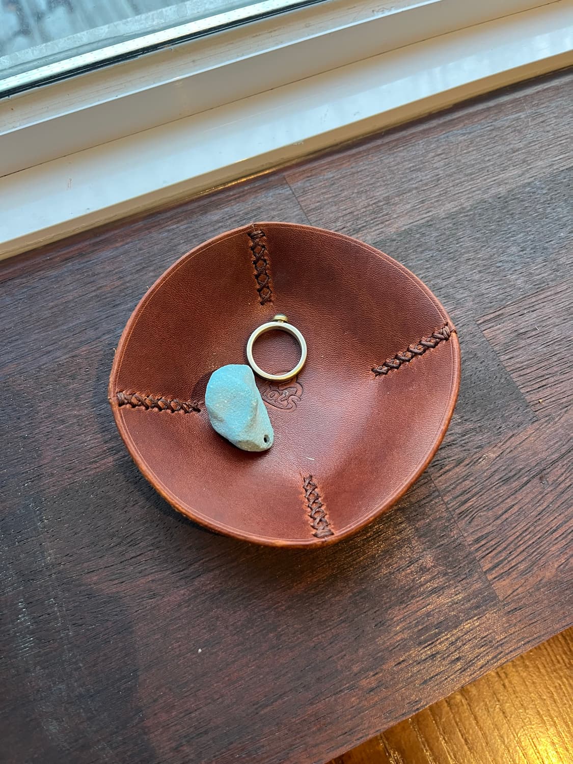 Leather plates (circle type) 상품이미지5