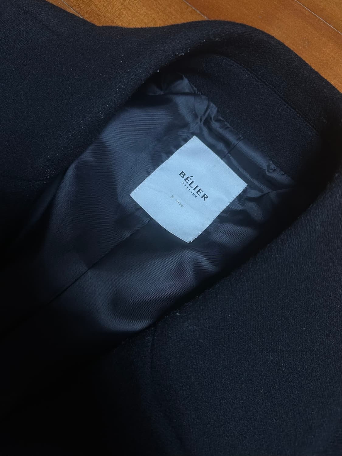 벨리에 울 트렌치 코트 S  상품이미지3