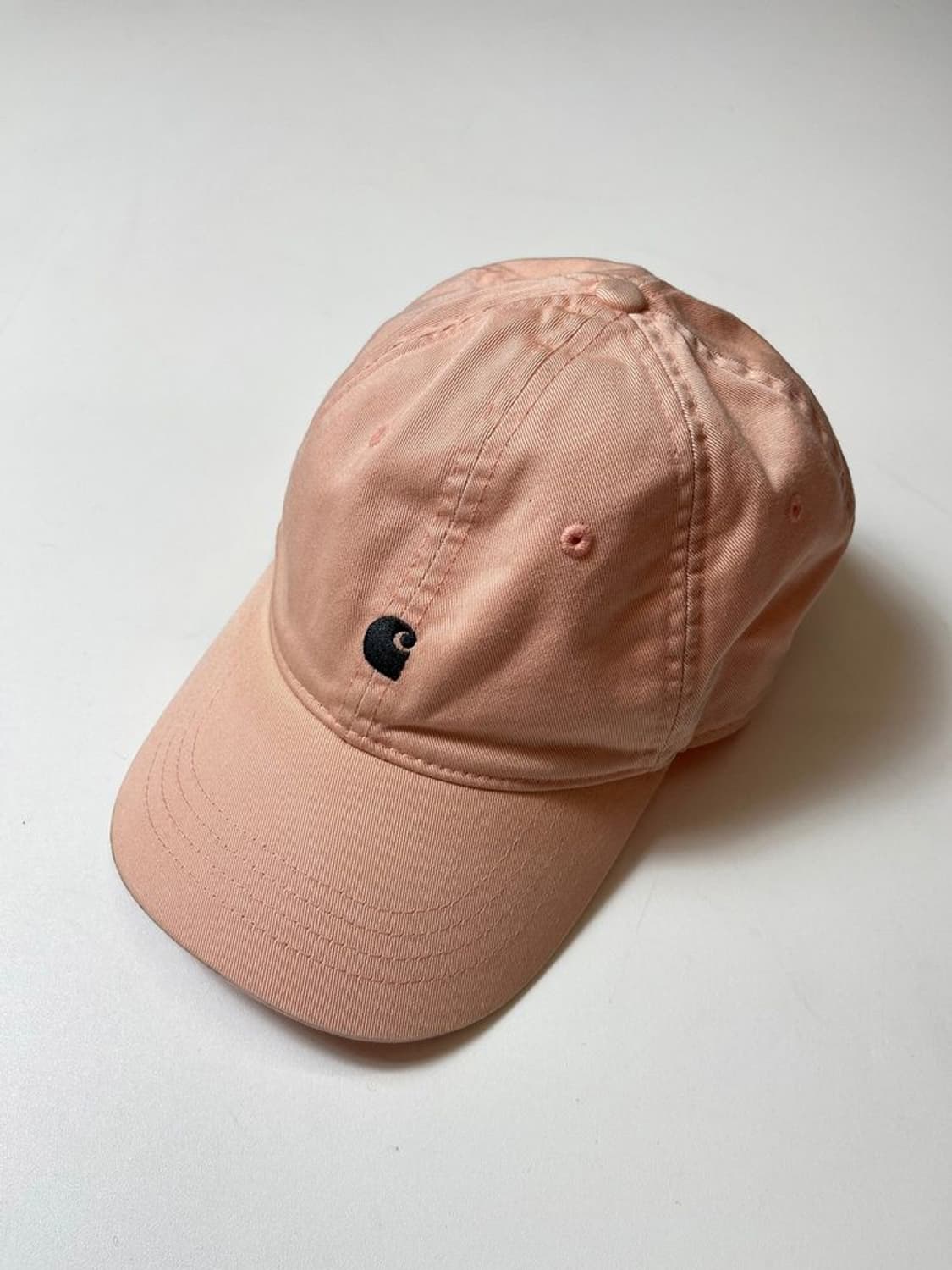 칼하트 스몰 로고 핑크 볼캡 Q1442 상품이미지1