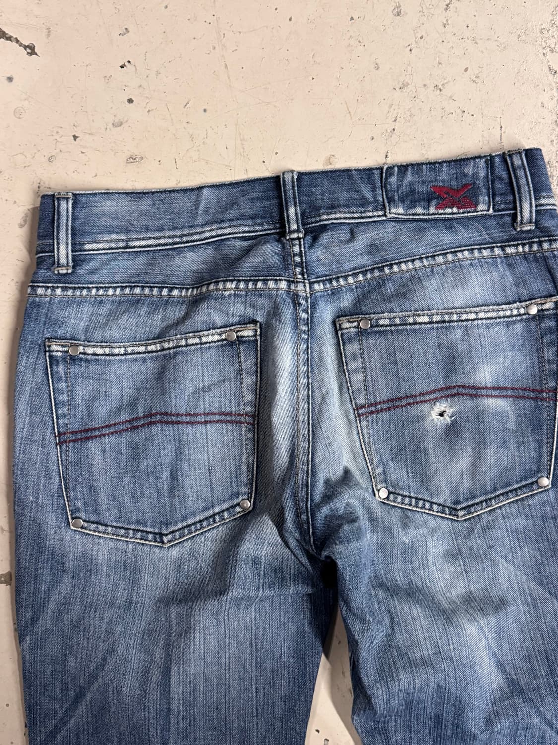 아르마니 익스체인지 데님 부추컷진  상품이미지7