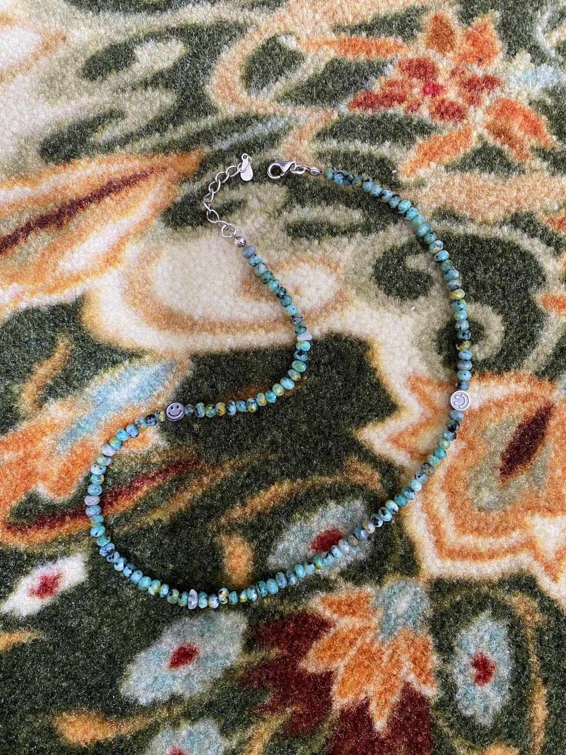 Green Gems smile necklace 상품이미지1