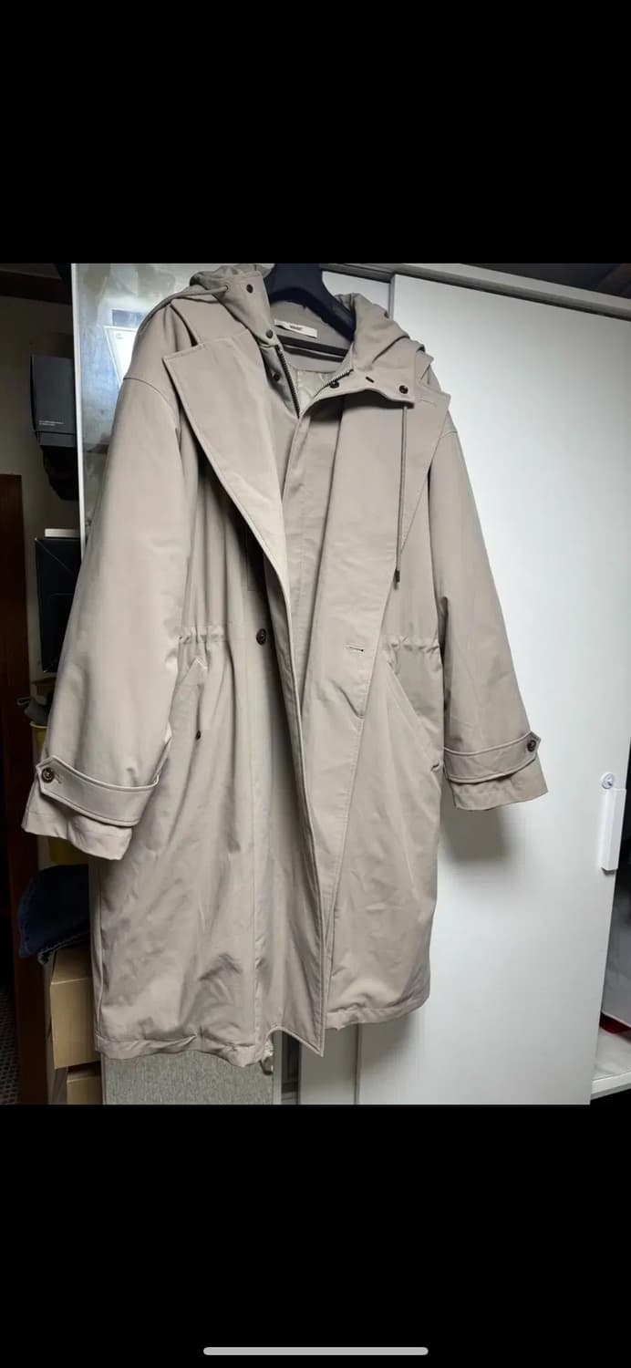 노앙 패딩 트렌치코트 (M) 상품이미지5