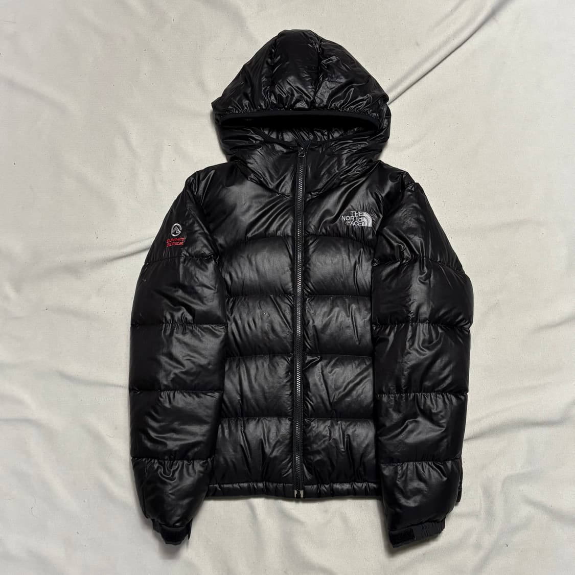 85 노스페이스 써밋 블랙 경량 패딩 상품이미지2