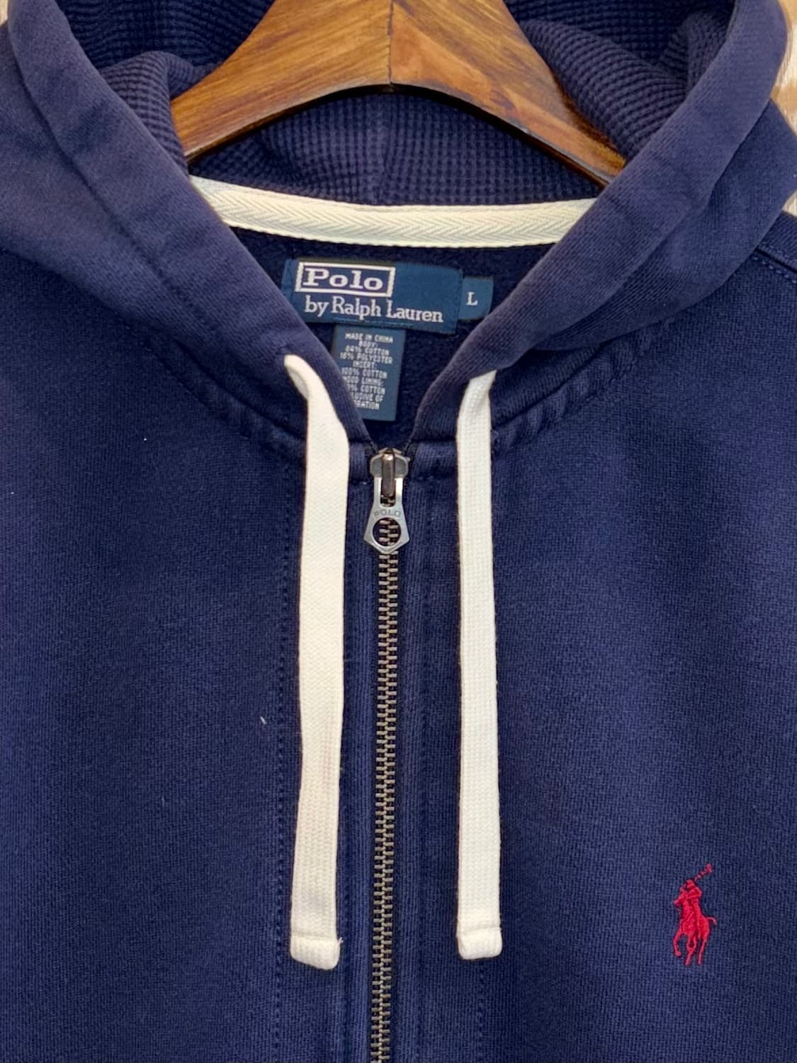 폴로 랄프로렌 후드집업 네이비  상품이미지2