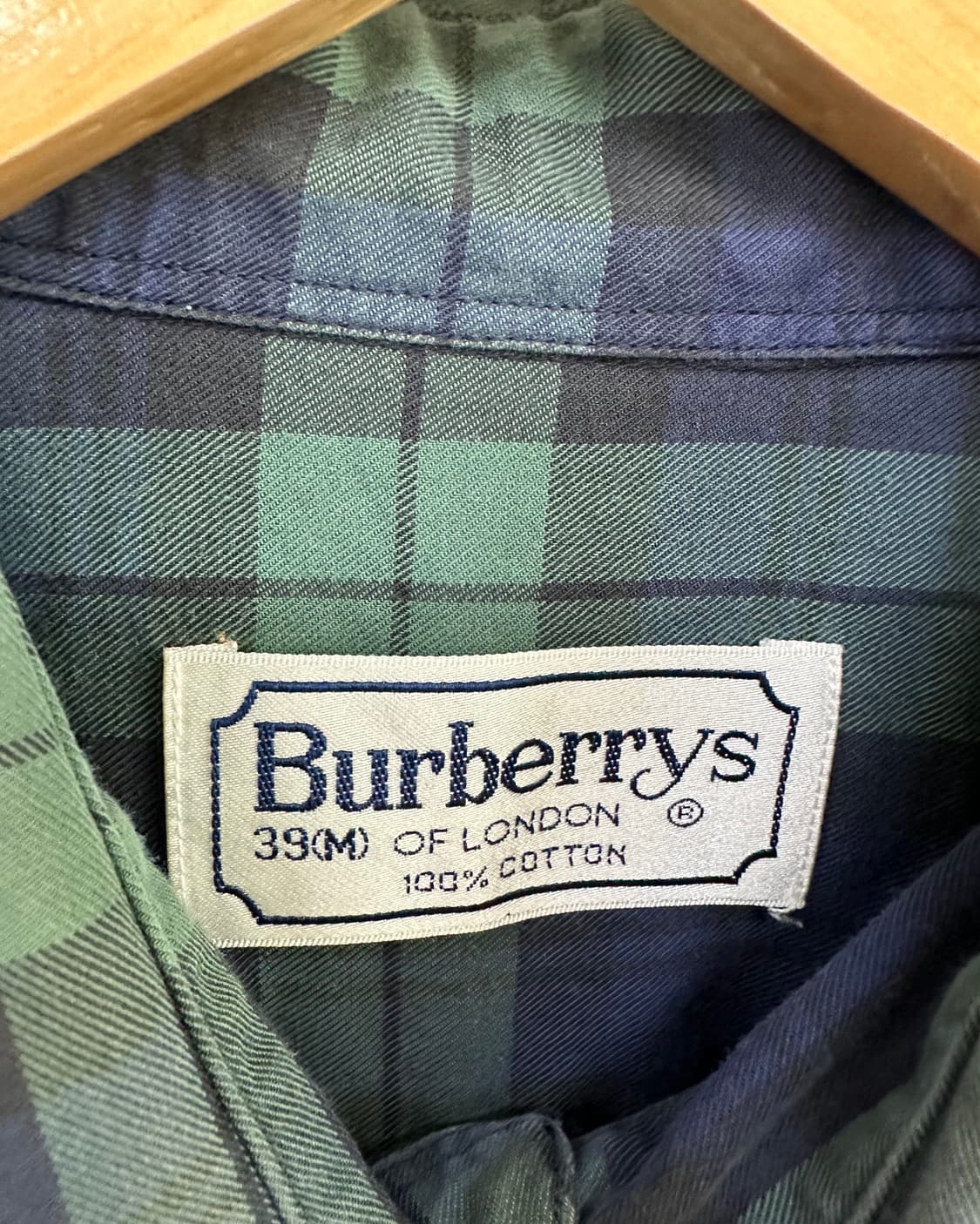 (WOMEN M)90'S BUEBERRYS 체크셔츠-M2267 상품이미지4