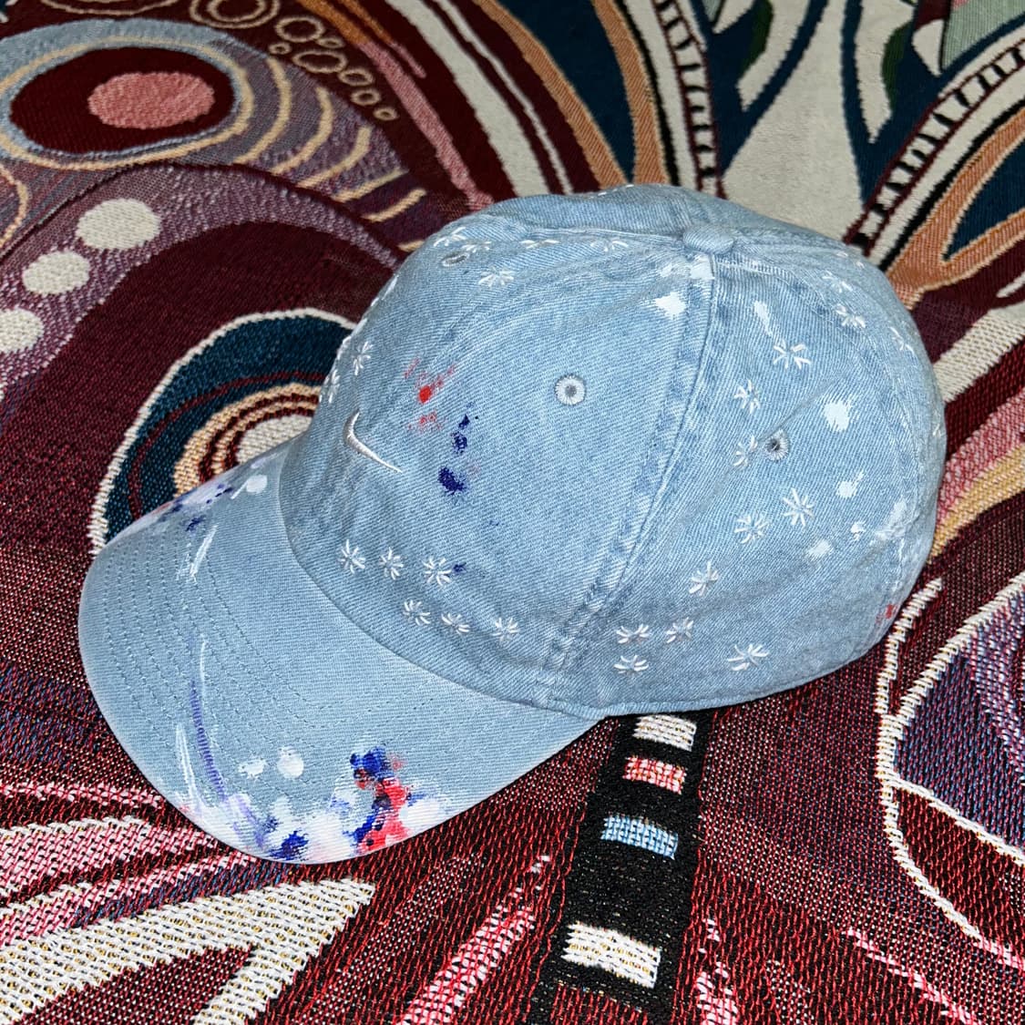 [Custom] 나이키 클럽 스우시 데님 캡 상품이미지6