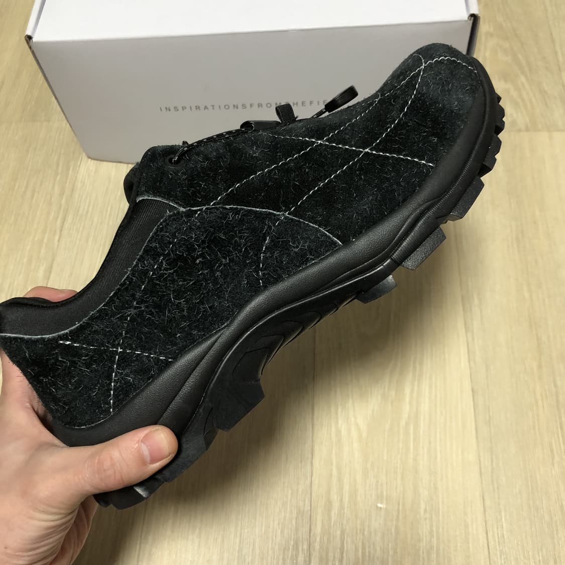 (280) 새상품 야세 YASE 포레스트 팝 하이킹 슈즈 블랙 상품이미지7