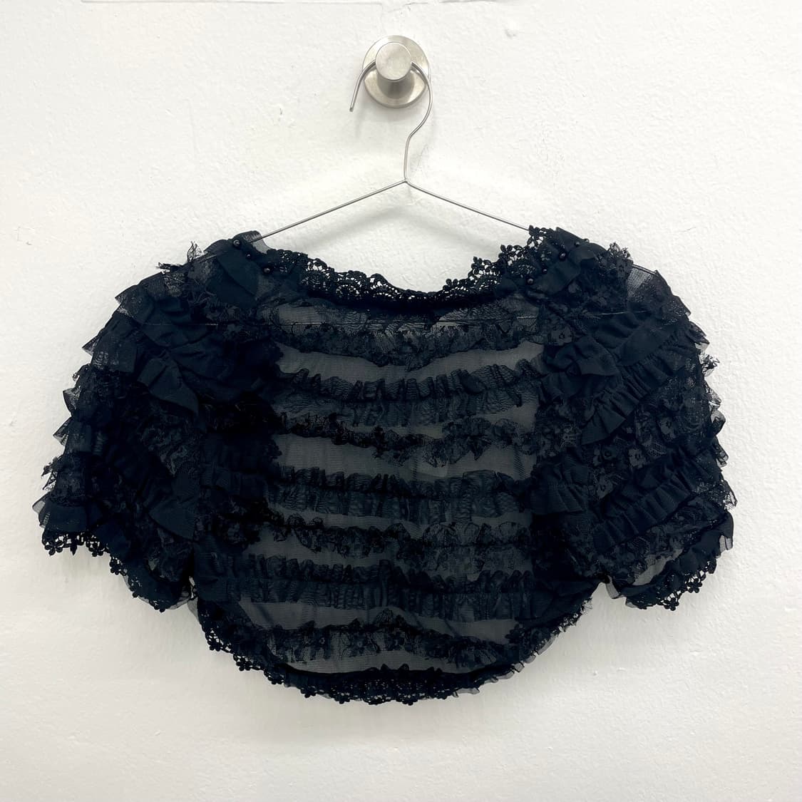 Axes femme black lace bolero 상품이미지2