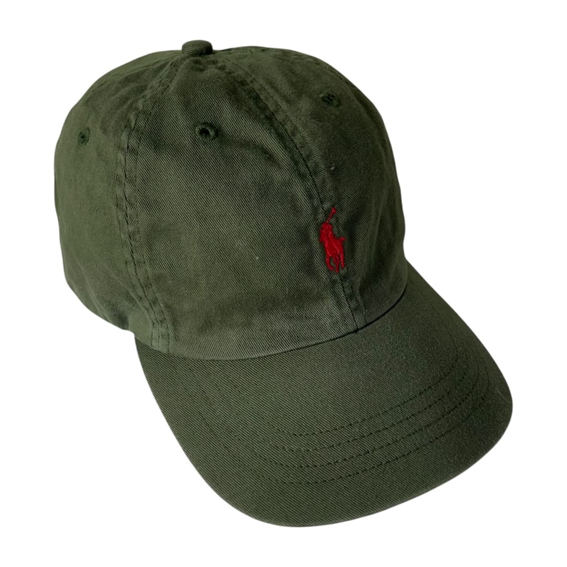 [POLO] 폴로랄프로렌 포니로고 카키 볼캡 상품이미지1